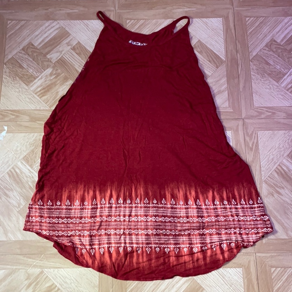 tank top, too big on me